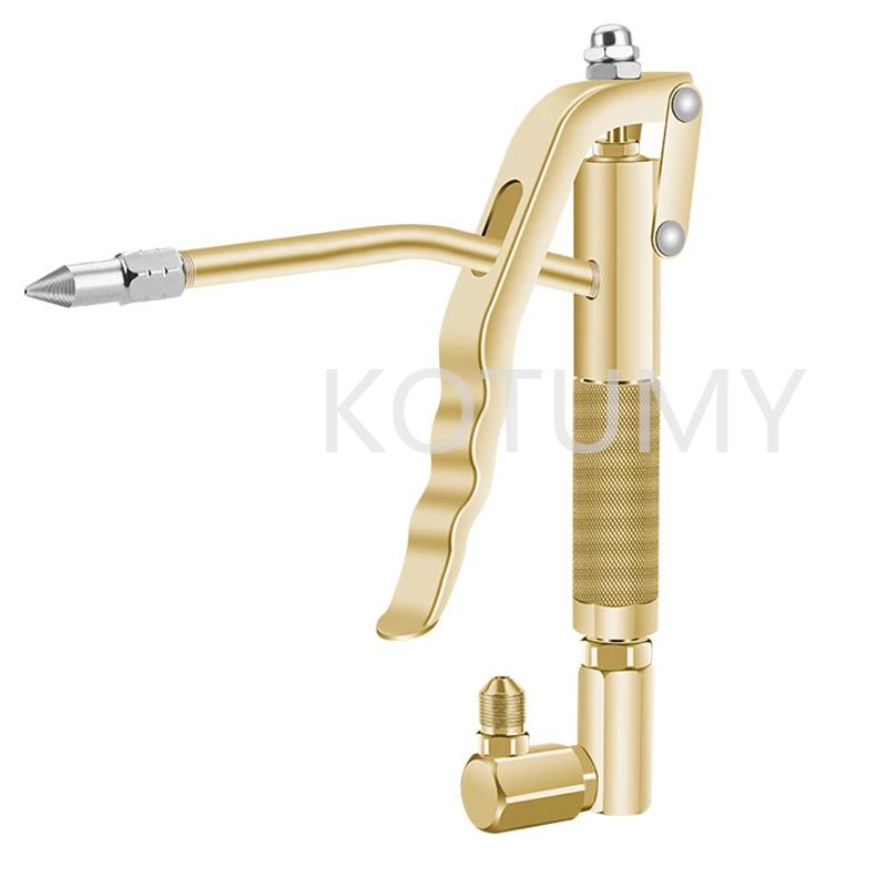 هوائي ارتفاع ضغط الشحوم حاقن الحلمة فوهة الزبدة أنابيب يتكيفون بندقية الشحوم الصغيرة مقرنة دليل مضخة الشحوم رئيس