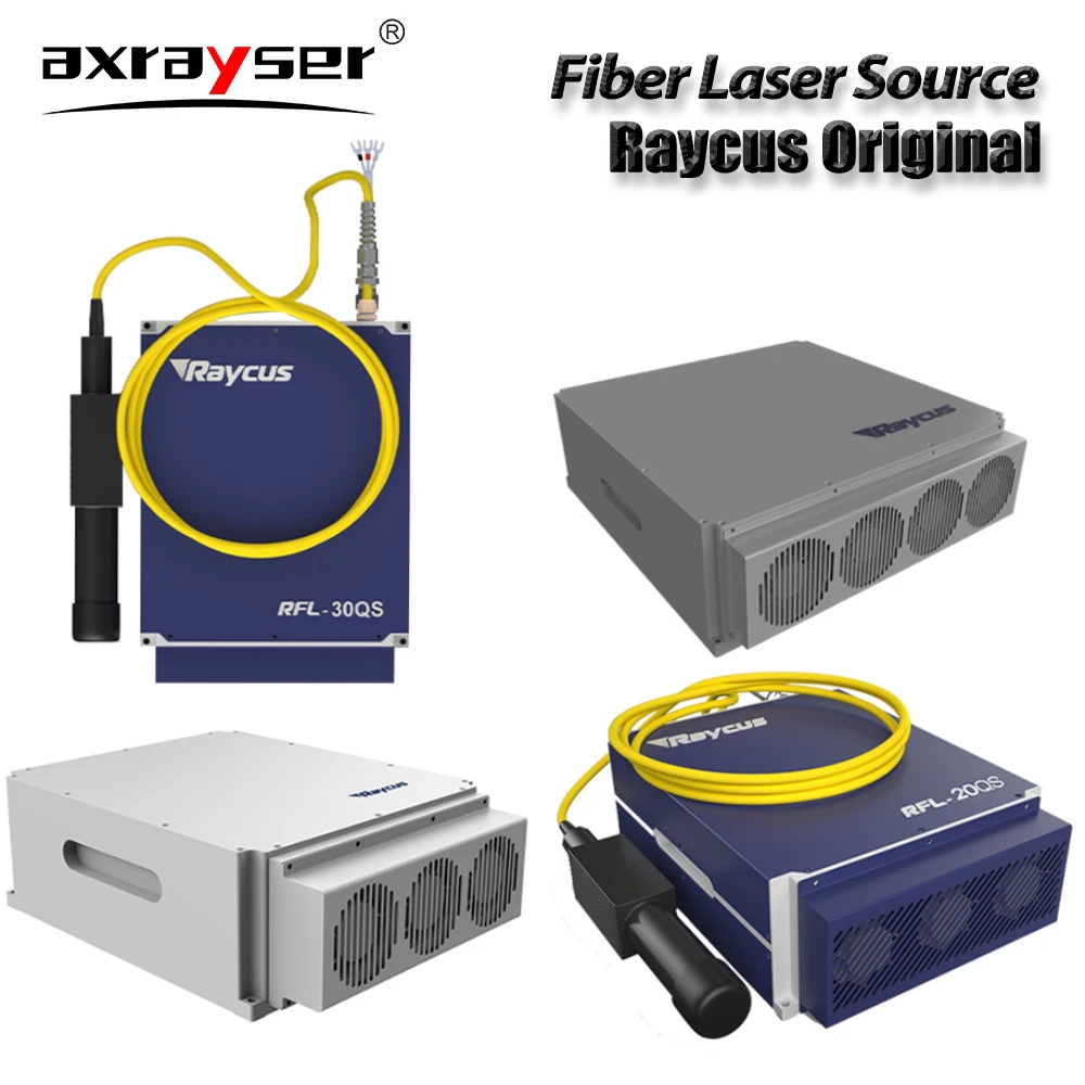 

Оригинальный волоконный лазерный источник Raycus, непрерывный импульсный QA QB QE QS 20 Вт, 30 Вт, 50 Вт, 70 Вт, 100 Вт для гравировального маркировочного станка RFL20QE/30QB