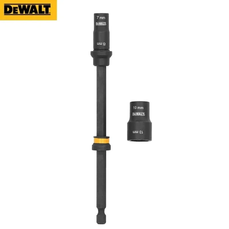 DEWALT DWADENDEXT-2MM 4-in-1 FLEXTORQ 7/8/10/13 MM Socket 6'' Extended Double-Ended Nut Pilot Electric Tool Accessories