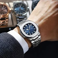 POEDAGAR Luxury Square Men Wristwatch Waterproof Luminous Date Stainless Steel Sports Male Clock Business Quartz Watches For Men 5