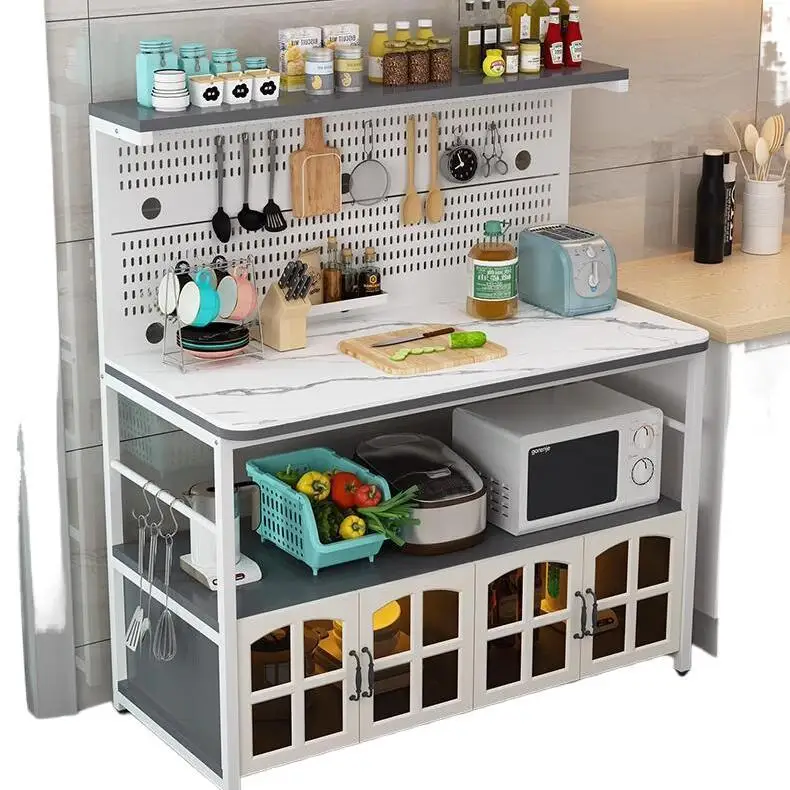 

Kitchen shelves, slate cabinets, multi-function, storage stove