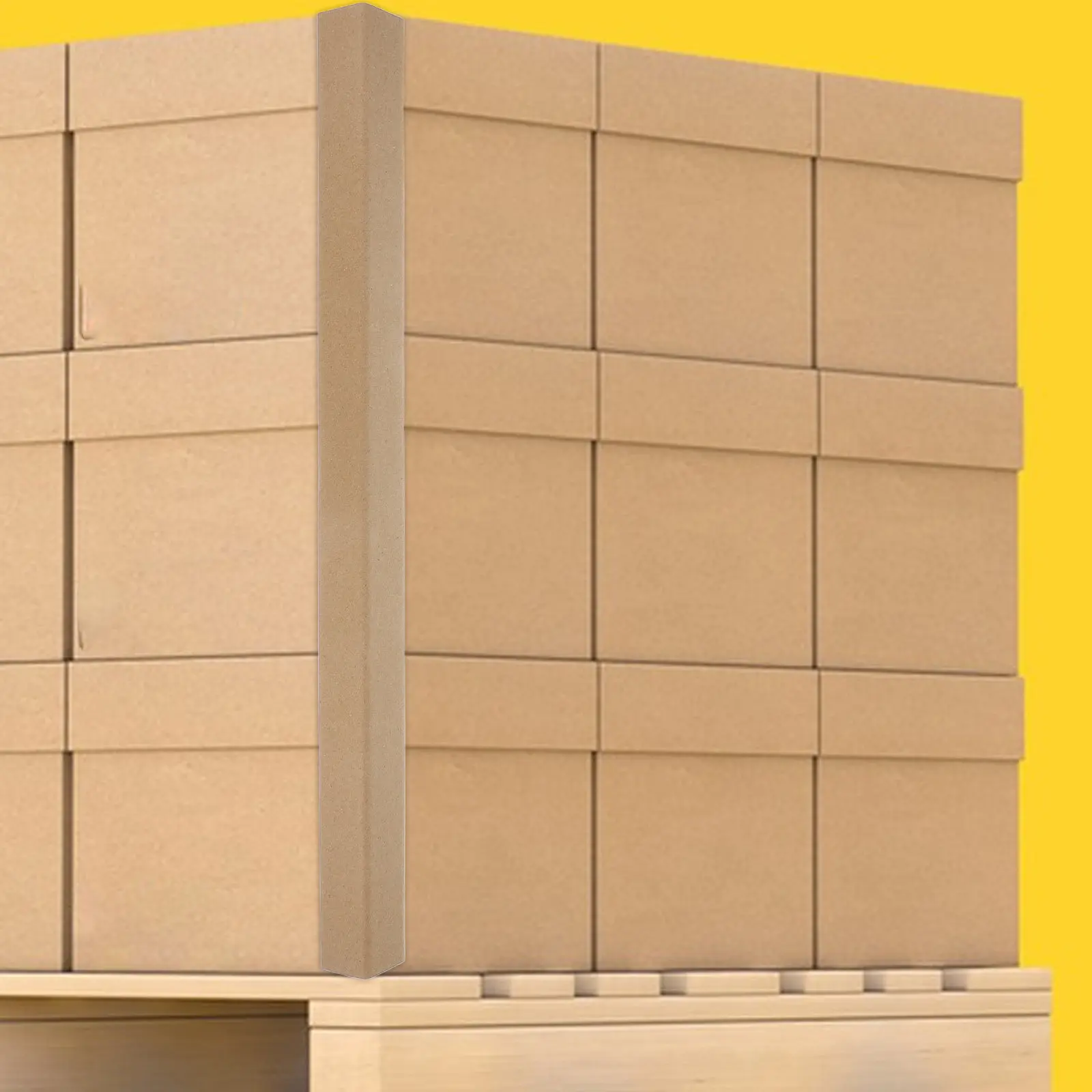 

24Pcs L-Shaped Paper Corner Protectors Enhanced Edge Protection for Carton Packaging Secure Shipping Moving Transport Solutions