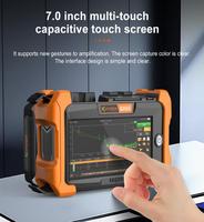 Komshine QX65 1310/1550nm Fiber OTDR ,7inch Touch Screen Fiber Optic Tester with iOLA/OPM/OLS/VFL/RJ45/FIP+VNC Remote Control