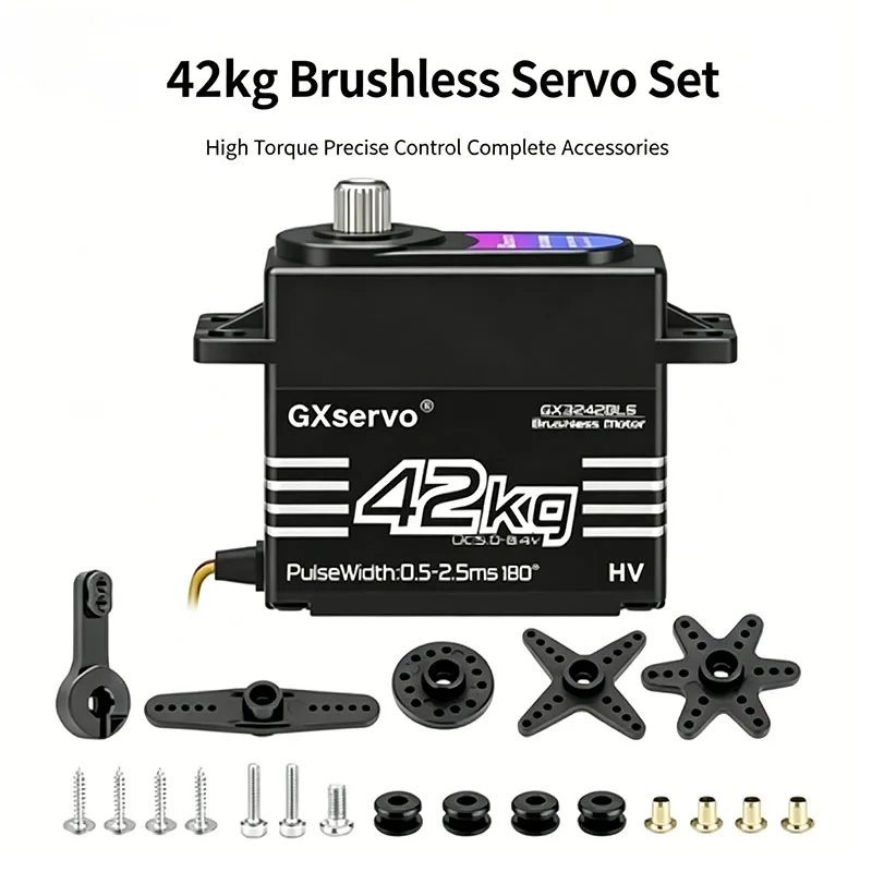 

40KG Digital Servo High Torque Metal Gear IP67 Waterproof 180/270 Degree for 1:8 1:10 TRX6 Scx10 RC Crawler Car Robot YP3240MG