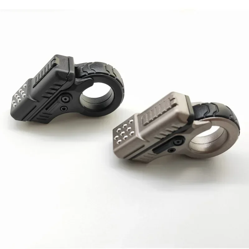 benutzerdefinierte Pistole Fidget Slider EDC Zoom Alloy Ratschenrad Fidget Ring Spielzeug
