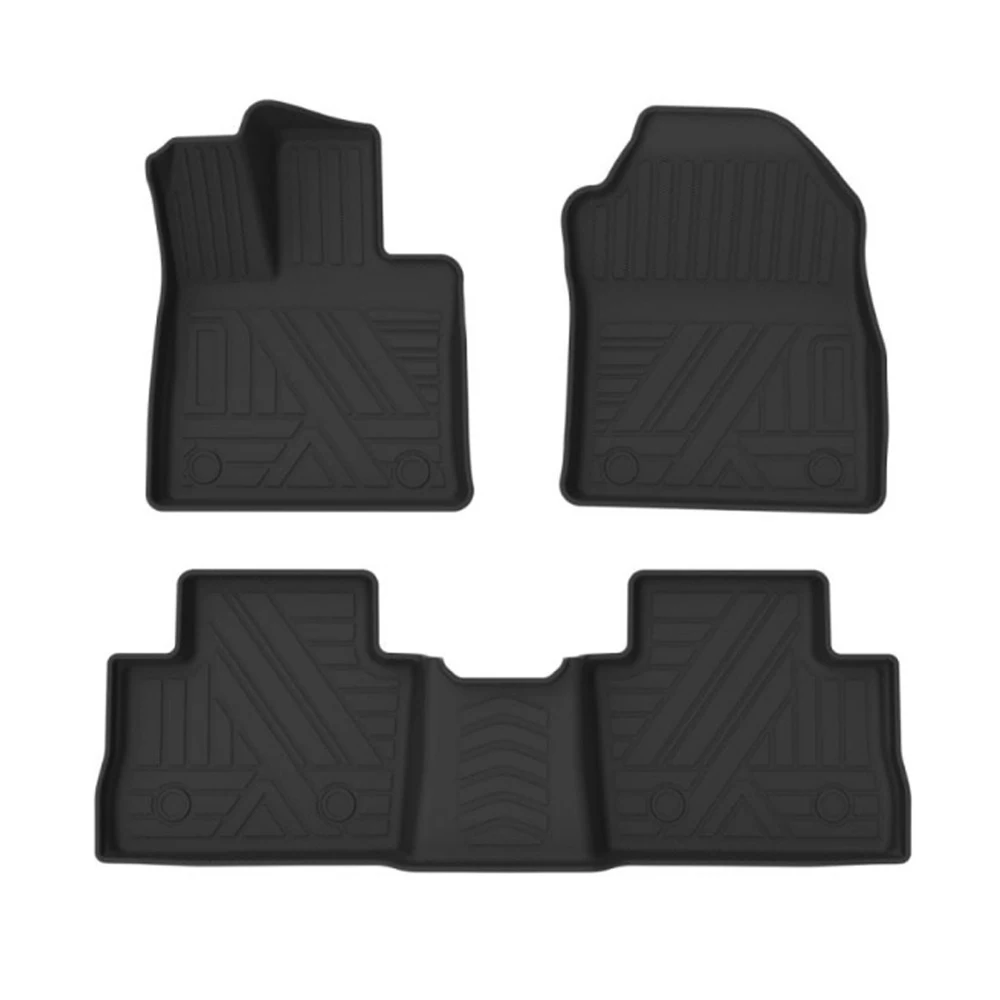 

For Toyota HARRIER 2022 Oil-electric Mixing Anti-slip Durable 3D Car Floor Mats The Left Driving High Quality Car Floor Pad