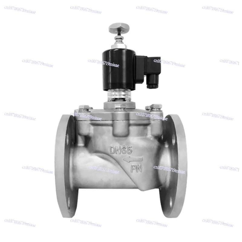 Pilot-operated solenoid valve high pressure explosion-proof low temperature water gas oil pressure difference start