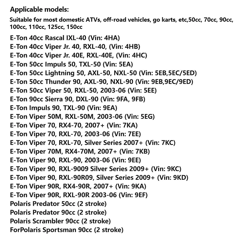 

3 Way Fuel Tank Tap Pocket Cock Valve Switch for E-Ton Lightning 50 40cc 50cc 90cc Polaris Motorcycle ATV Dirt Pit Bike