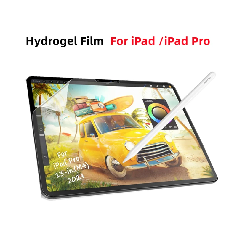 

2pcs Matte Hydrogel Film For Apple iPad 11-inch 10.9 10.2 9.7 HD Screen Protector For iPad Pro 11 PRO10.5 pro9.7 Anti Spy Film