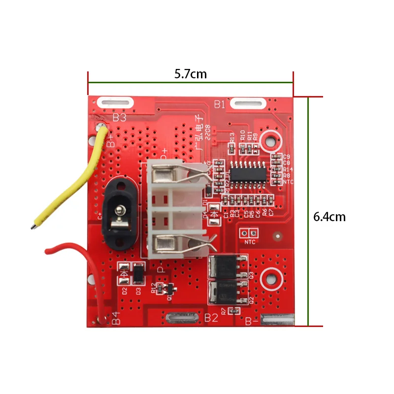 10X18650 WA3550 Li-Ion Batterij Case Box Pcb Opladen Bescherming Circuit Board Voor Worx 20V WA3551 WA3572 WA3590 shell Behuizingen