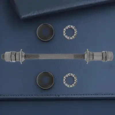 

1 Set High Strength Rear Bicycle Hub Shaft Smooth Ball Bearing Replacement For Mountain Bikes Durable Grey Bike Kit Enhanced