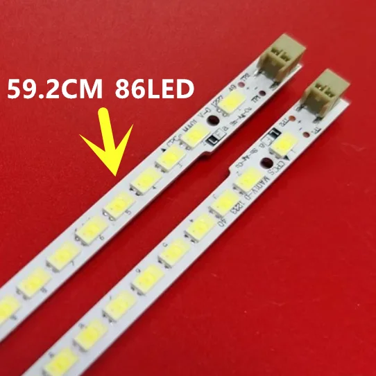 

FOR Sharp LCD-52FX640A2 52NX255A Light bar LCD TV LEDLK520G3DVRCX 59.2CM 86LED 129V 100%NEW LED backlight strip