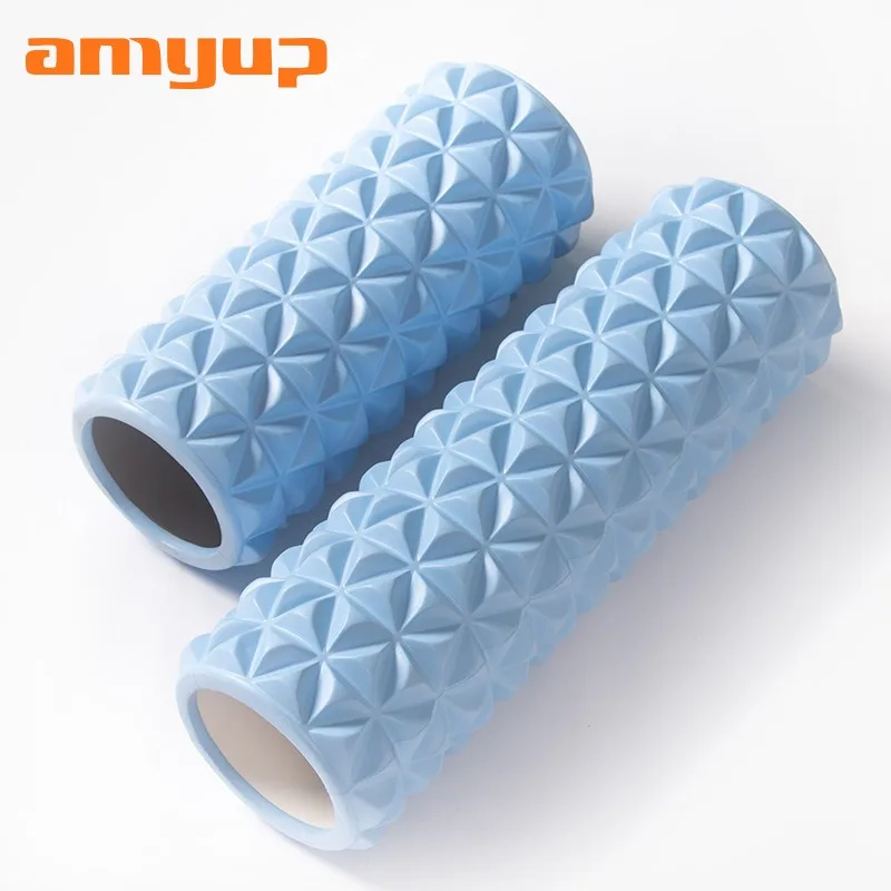 EVA Massage Foam Roller Column Yoga Pilates Muscle Relaxation Roller Sports Exercise Back Home Gym Fitness Equipment 33/45cm