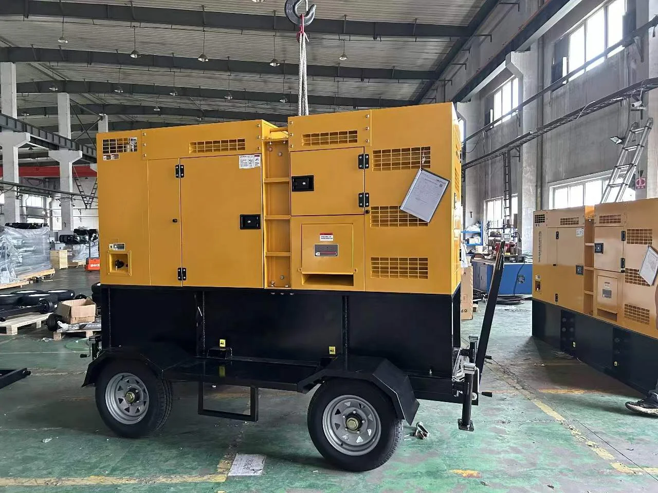 トレーラータイプ150kw 60hz,ukエンジン,1106d-e70tag3, ecu 1106d-e70tag3,サイレント,150 kva,新品
