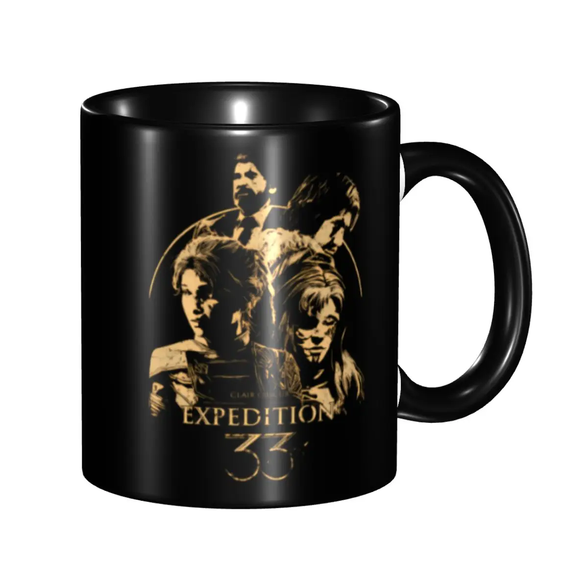 

Видеоигра Clair Obscur Expedition 33 Кофейные кружки DIY Персонализированная керамическая кружка для чая с молоком