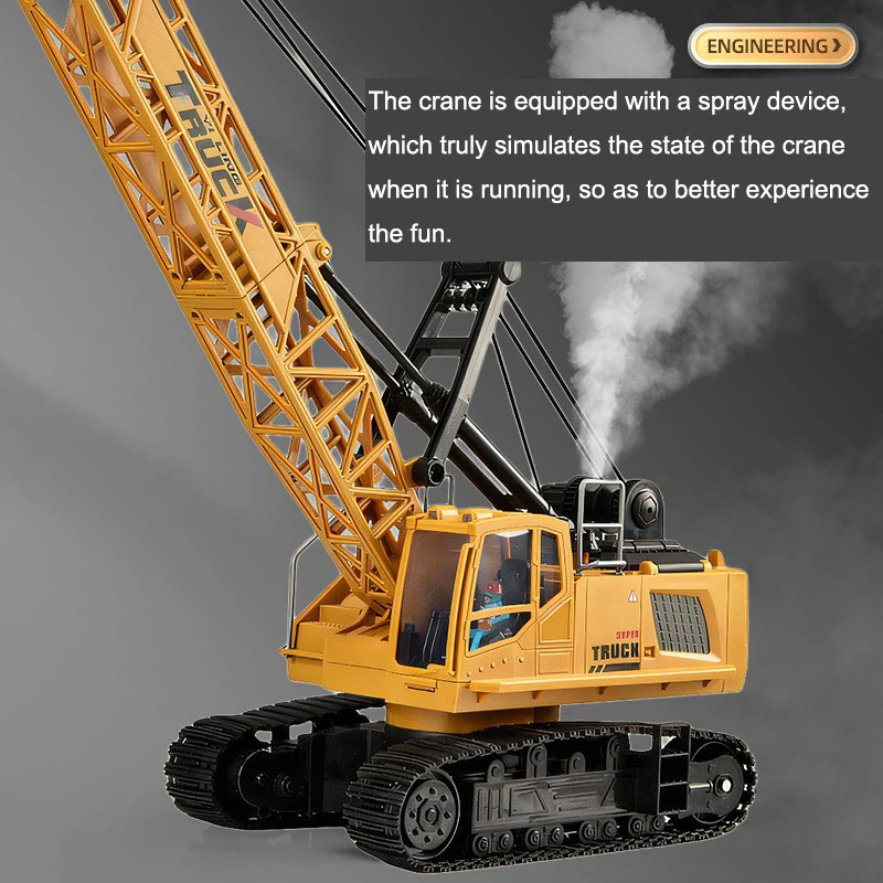 rc excavator engineering vehicle, crane, rc crane truck hydraulic , excavator, rc crane tower, Truck Bulldozer Electric Car Kid