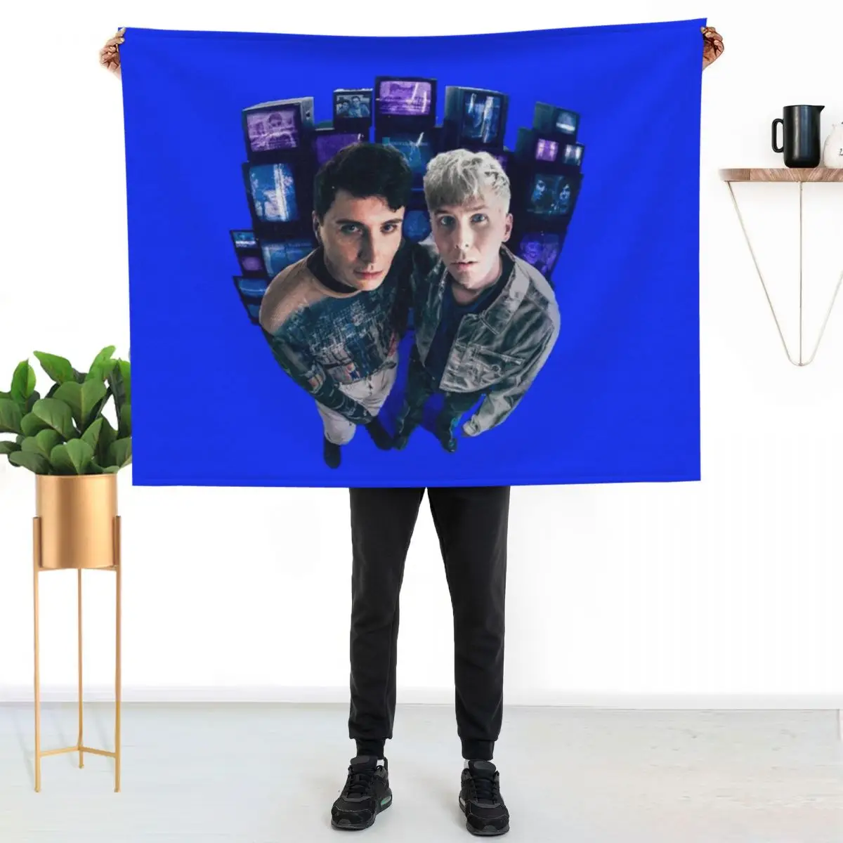 Dan and Phil Terrible Influence Tour Throw Blanket Thins Picnic Cute Plaid Soft Beautifuls for sofa Blankets