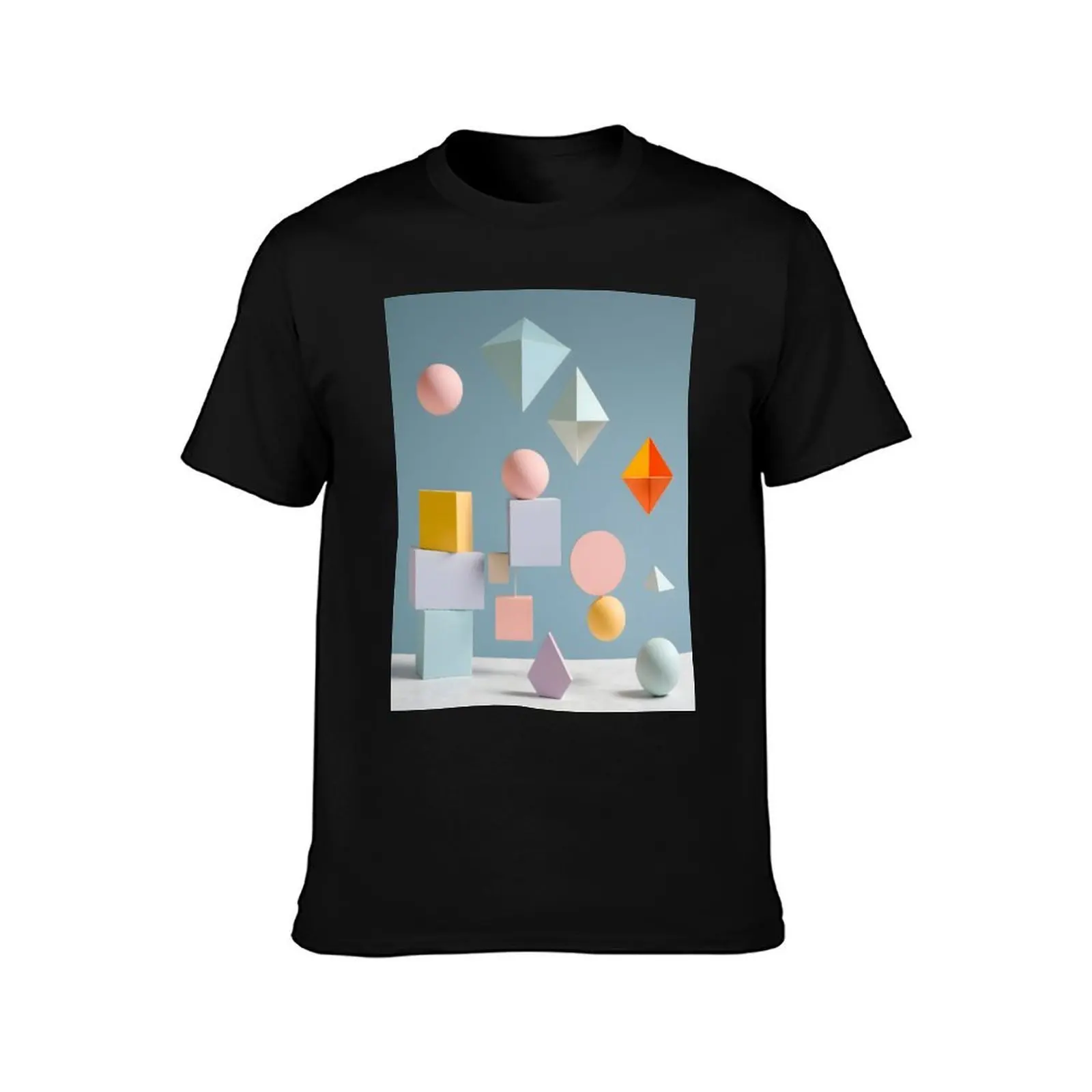 Balancing Act T-Shirt, Summer Casual Cotton Tee, Oversized Streetwear Tops, Vintage Graphic Print, Loose Fit Short Sleeve