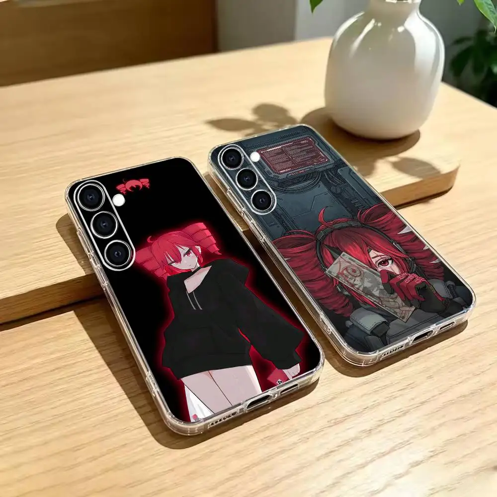 Virtual Vocalist Kasane T-Teto  Phone Case Transparent Soft Case For Samsung A73,A72,A71,A70,A51,A52,A53