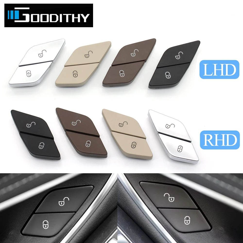 

LHD/RHD Front Driver Side Door Security Lock Switch Repair Button For Benz C E EQC GLC V CLS W205 X253 W447 N293 W213 W238 W257