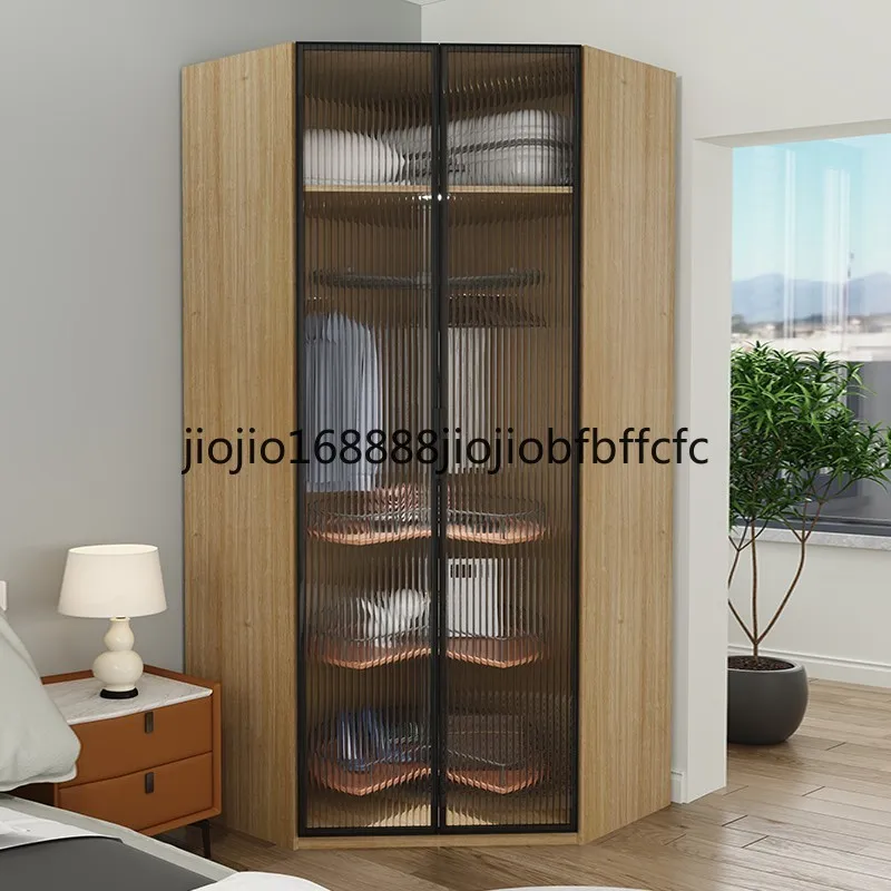 Suitable For Corner Wardrobe Household Bedroom 90 Degree Corner Cabinet Multifunctional Corner Cabinet