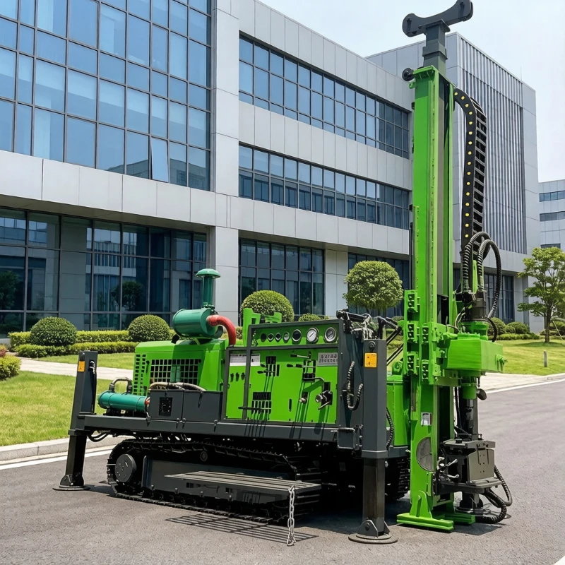 Crawler Portable Diamond Core Drill Geothermal Drilling Rigs for Sale Customized 1000M Deep Underground Core Sample Drilling Rig