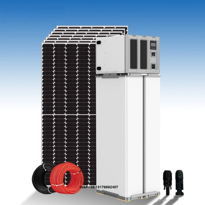 Blue Carbon Hot Selling Complete Set Off Grid Solar Generator with Solar Panel Single Phase 220V 6kW 12kW Solar Energy System