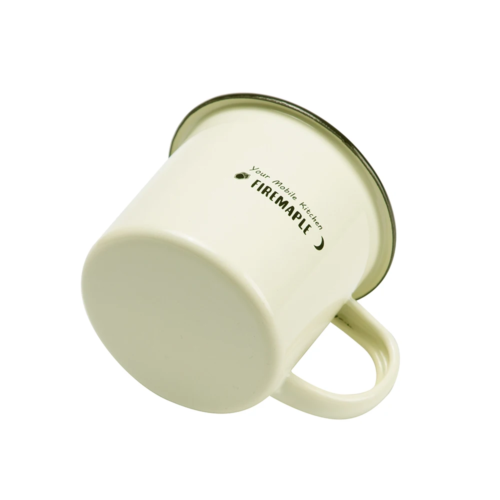 Fire-Maple tazza smaltata corallo tazze da caffè al latte campeggio escursionismo tazze manico attrezzatura da campeggio escursionismo bicchieri 350ML