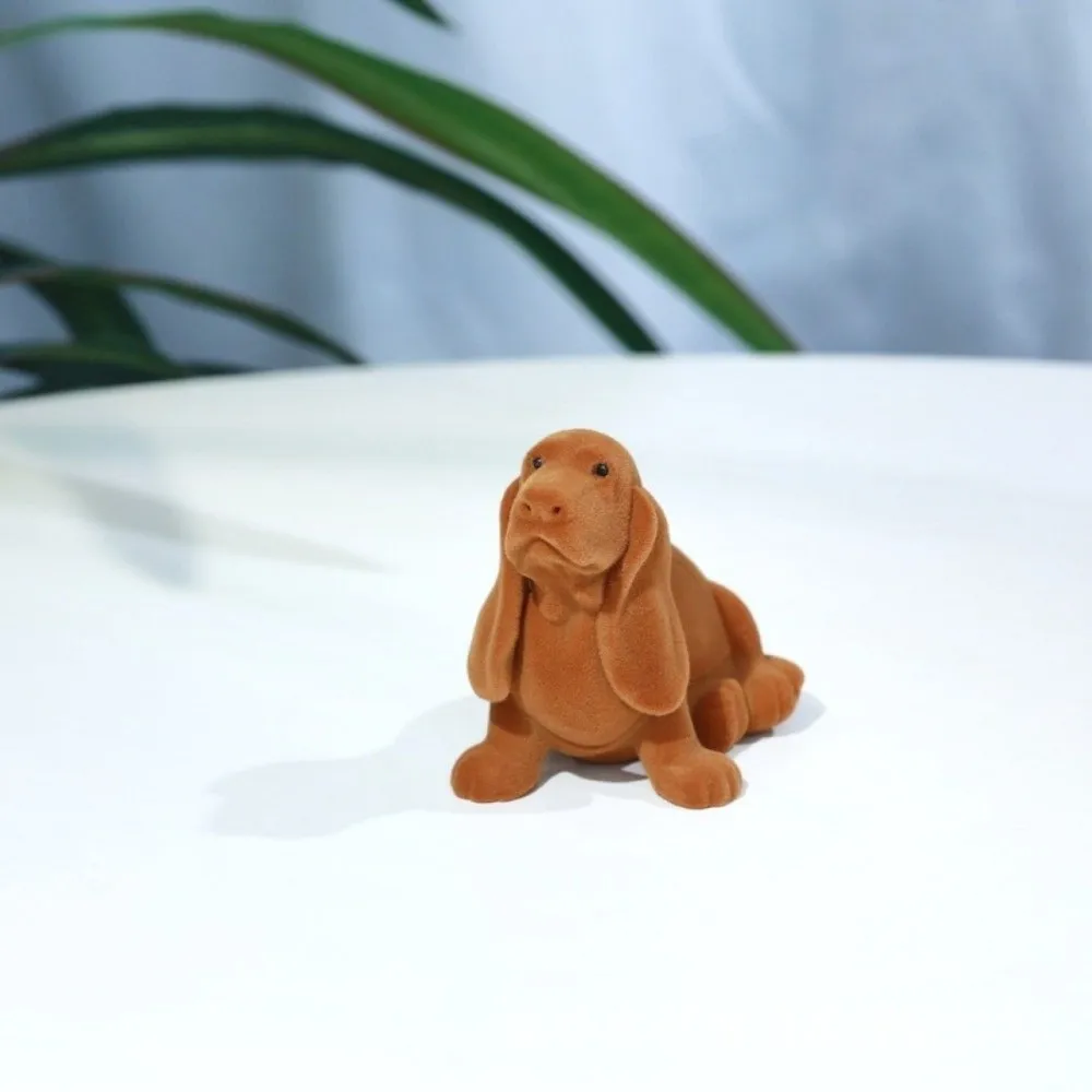 Lion Animal Flocked Jewelry Box Crocodile Creative Puppy Ring Box Multi-function Octopus Koala Necklace Organizer Couples