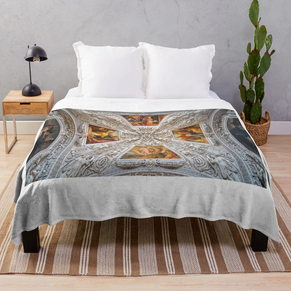 Interior view of Cathedral of Saints Rupert and Virgil Throw Blanket For Baby Softest For Sofa Thin decorative Blankets