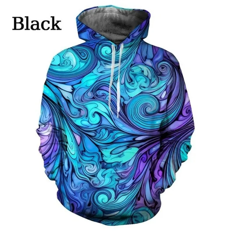 Splash Ink 3d Graphic Hoodies New Art Designer Colorful Hoodie Funny Casual Fashion Couple Breathable Comfortable Sweatshirt Top