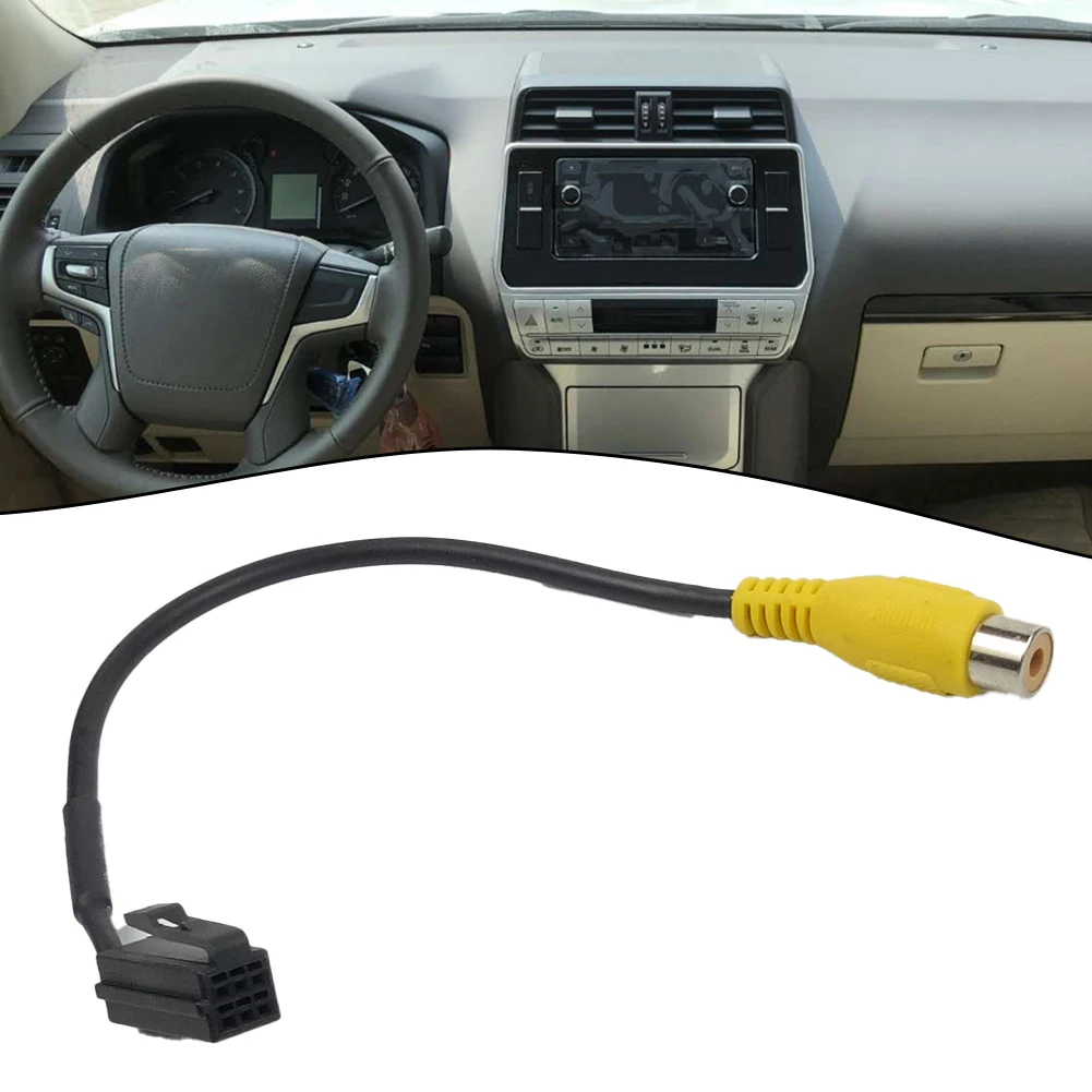 Dedicated Rearview Camera Connection Cable Compatible with Popular Car Stereos Including the Models of For D106/D116