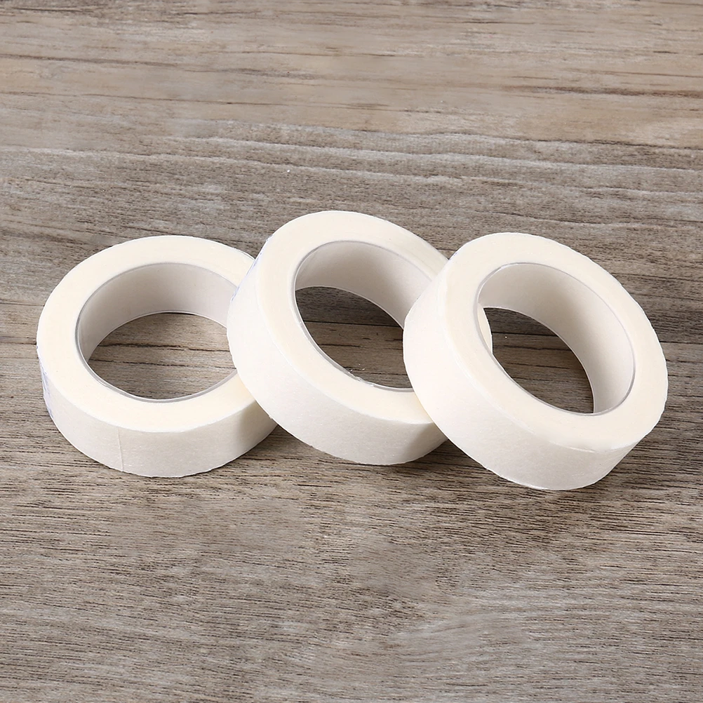 

4 Rolls Eyelash Extension Tape Non-Woven Fabric Soft Secure Adhesion Isolate Upper Lower Lashes Extension Tool