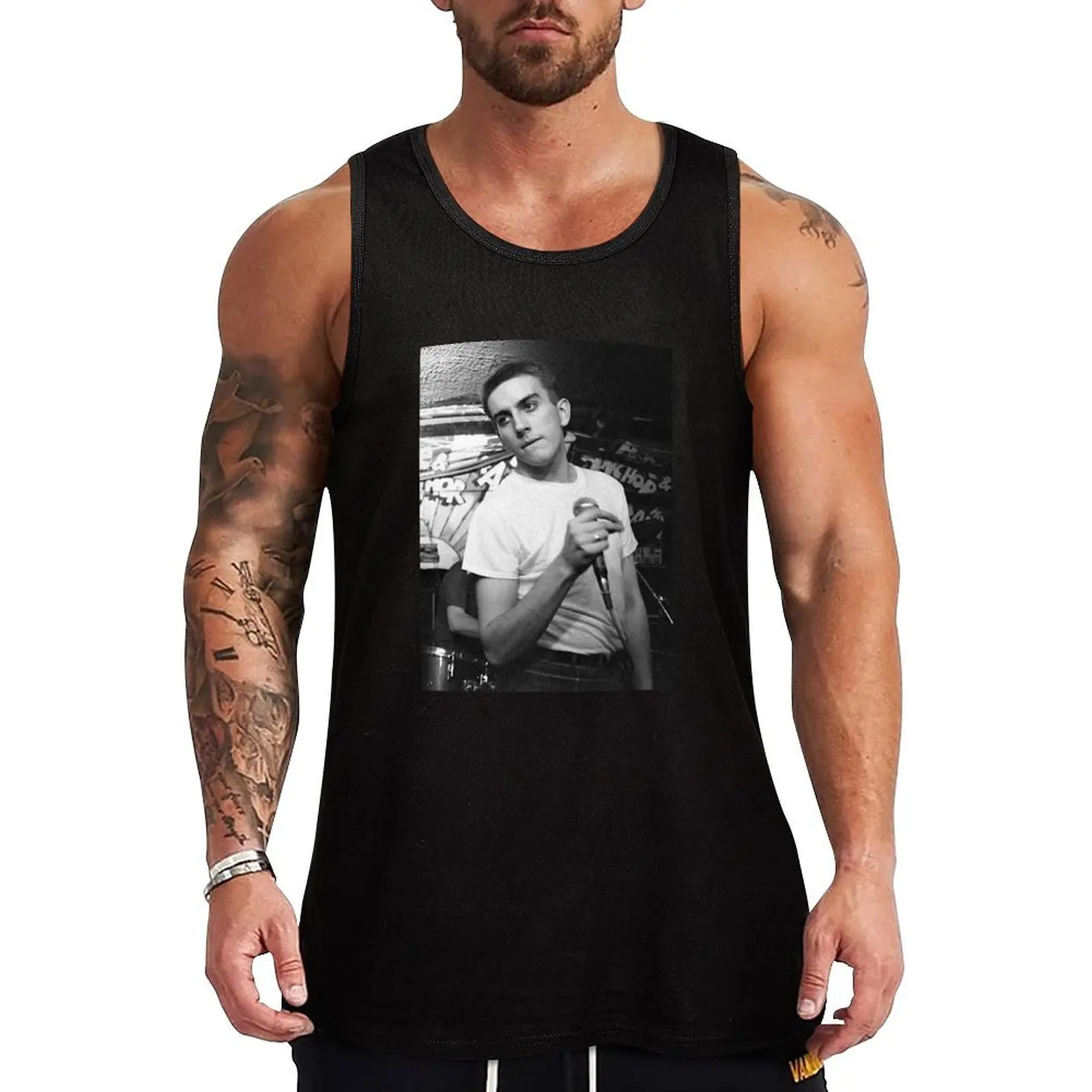 

TERRY HALL 1959-2022 HOPE Tank Top sports vest Men's gym t-shirts gym clothes man fitness