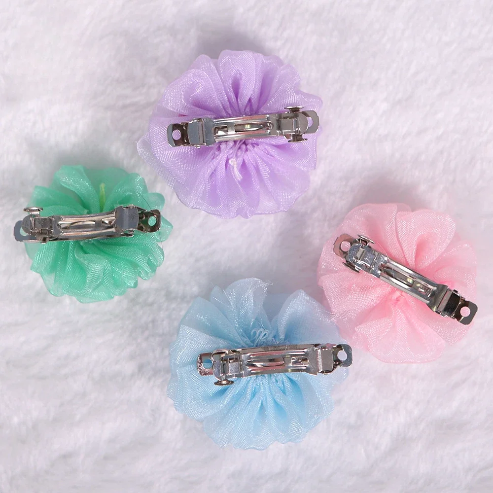 Organza bubble hairpin for dog, cute hair accessories, Yorkshire, Teddy, VIP