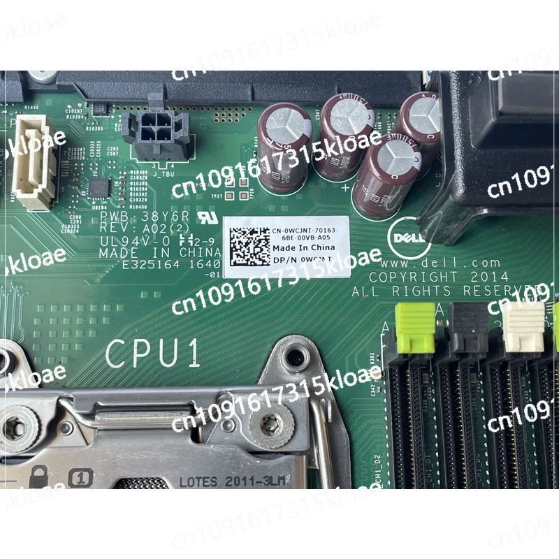 Original Dell R730 R730XD server main board 599V5 WCJNT R53PY 4N3DF