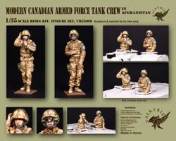 1:35 Ratio Die-cast Resin  Special Forces Soldiers 2 Figures Need To Be Assembled and Colored By Themselves