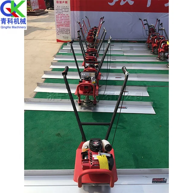 New Gasoline Power Cement Concrete Scraper Vibration Spatula Electric Concrete Paver Trowel