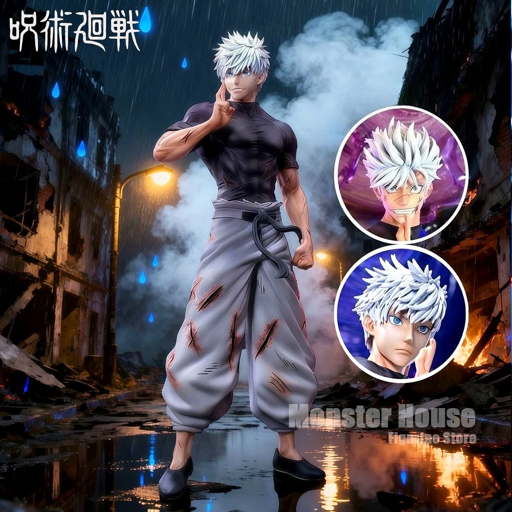 

23.5cm/9.25in Anime Jujutsu Kaisen Figure Gojo Satoru Action Figures Pvc Statue Desktop Ornamen Collection Model Toys Gifts