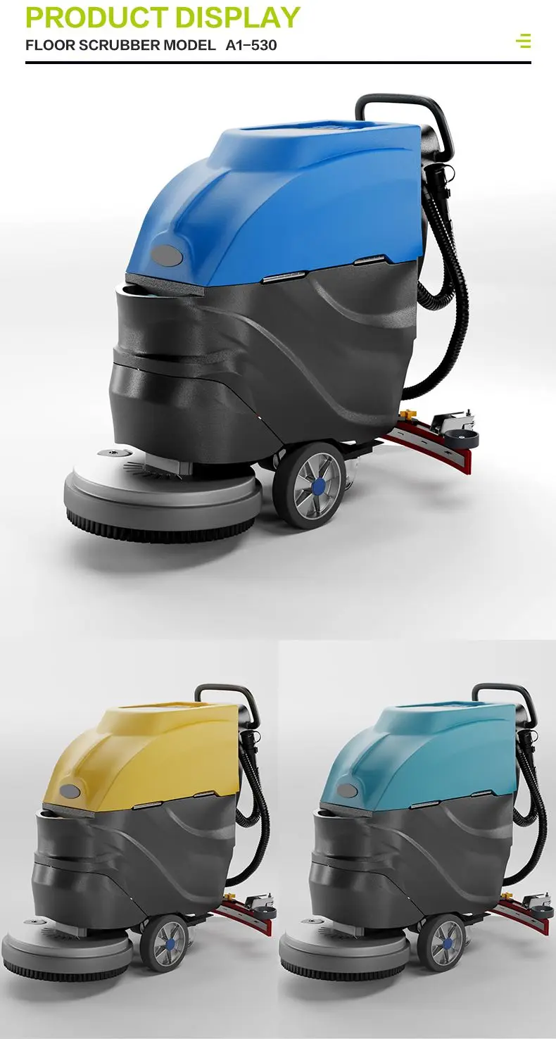 New Design Floor Cleaning Machine Sweeper Scrubber Equipment With Great Price