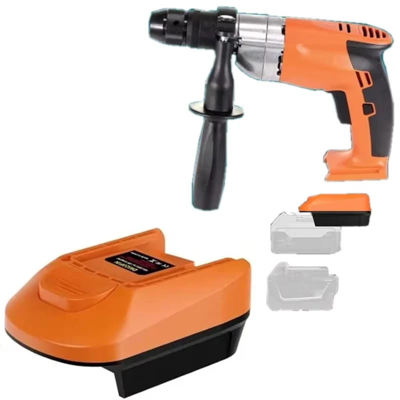 

for Fein Battery Adapter DM20FIN for Dewalt/Milwaukee 18V20V Li-ion Battery Converter to for Fein 18V Cordless Power Tools Drill