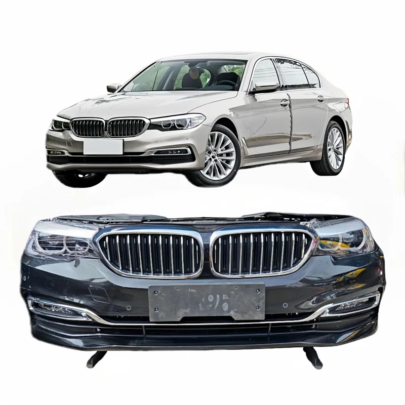 Complete Front Nose Radiator Grille Kit for -5 Series G30G38 Original Auto Parts Bumper Assembly Condition