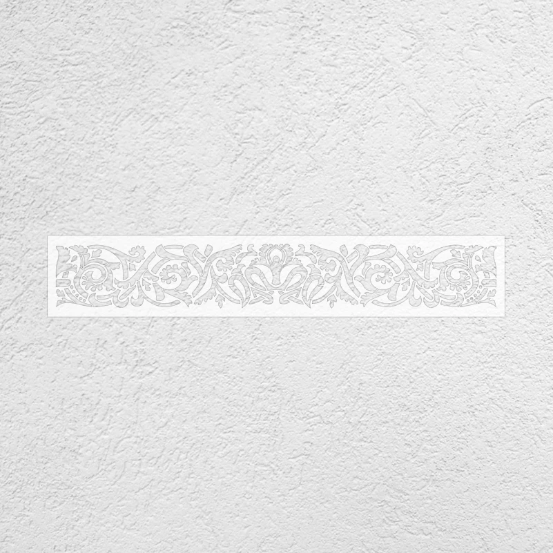 80cm - 120cm Stencil Wall For Painting Decor Template To Paint Furniture Makers Putty Border Baroque Rococo Retro Vintage S452
