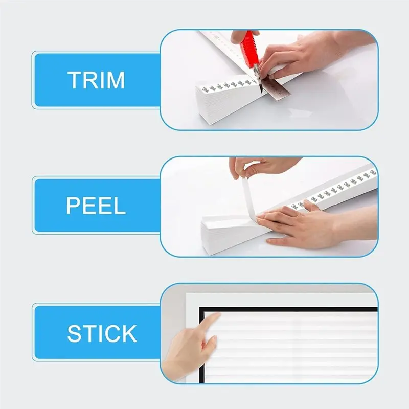 24-Hour Delivery 6Pack Temporary Blackout Paper Shades Paper Pleated Blinds No Tools No Drilling Free Cut Size Temporary Room Da
