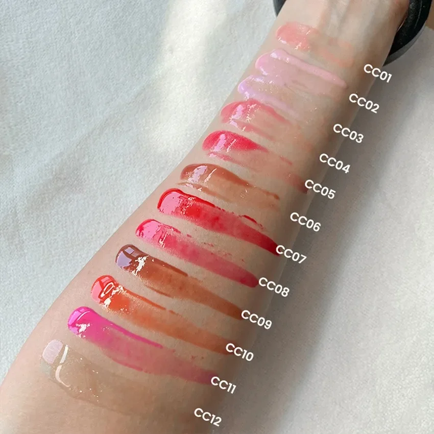 Lip Gloss Custom Logo Pigment Long Lasting Waterproof Velvet Matte Glossy Makeup Private Label Wholesale Pink Lid Cruelty Free