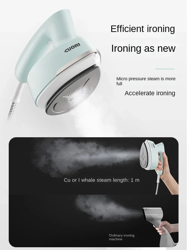 Zhuoli BG579 hand-held hanging ironing machine high temperature comfort household appliances electric iron portable steam brush