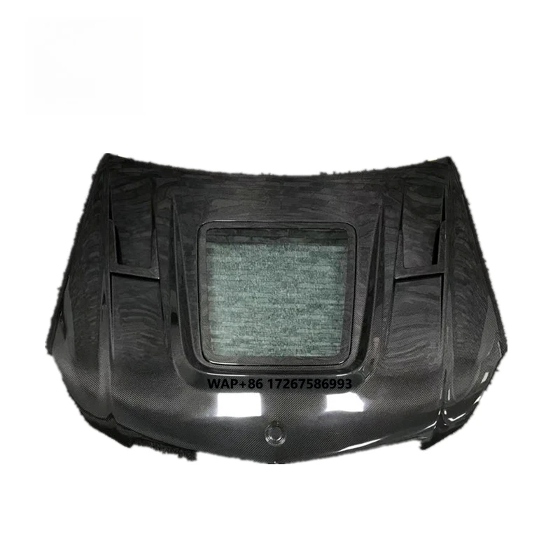 

High Quality BTC Carbon Fiber Hood for Mercedes Benz W204 C63 AMG Transparent to IMP Style Engine Hood