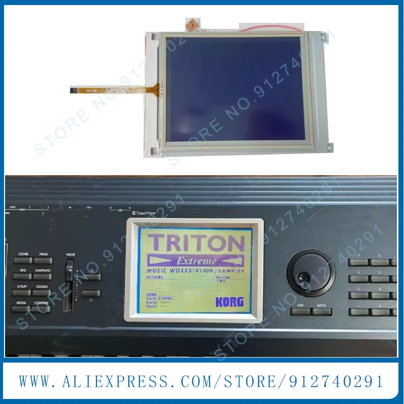 

Оригинальный ЖК-дисплей для Triton EX Extreme EX61 EX76 EX88 D16XD D32XD с сенсорной панелью