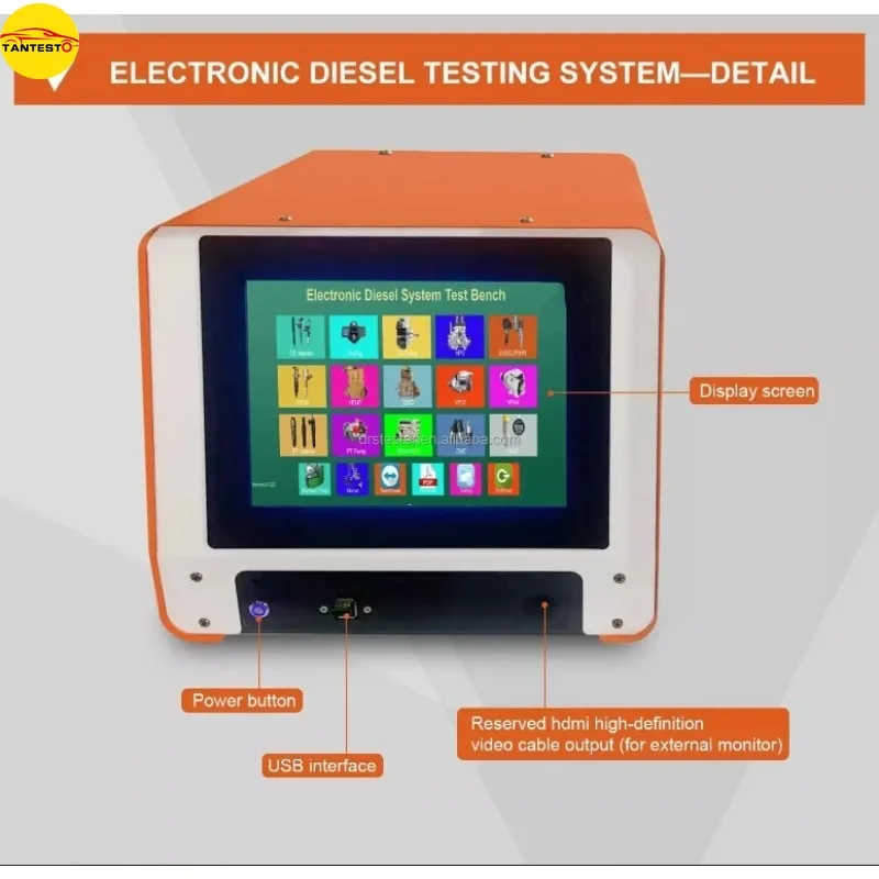 TL200 Multifunctional Diesel Injector Tester EUI EUP Piezo Code Function CRIN Injector Test Repair