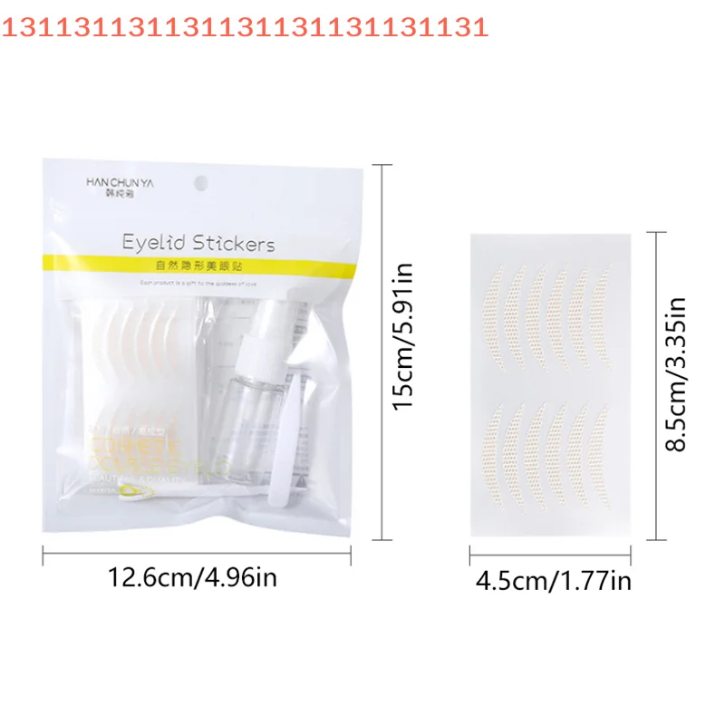 투명 눈꺼풀 스티커 레이스 아이 리프트 스트립 이중 눈꺼풀 테이프 접착 스티커 눈 테이프 도구